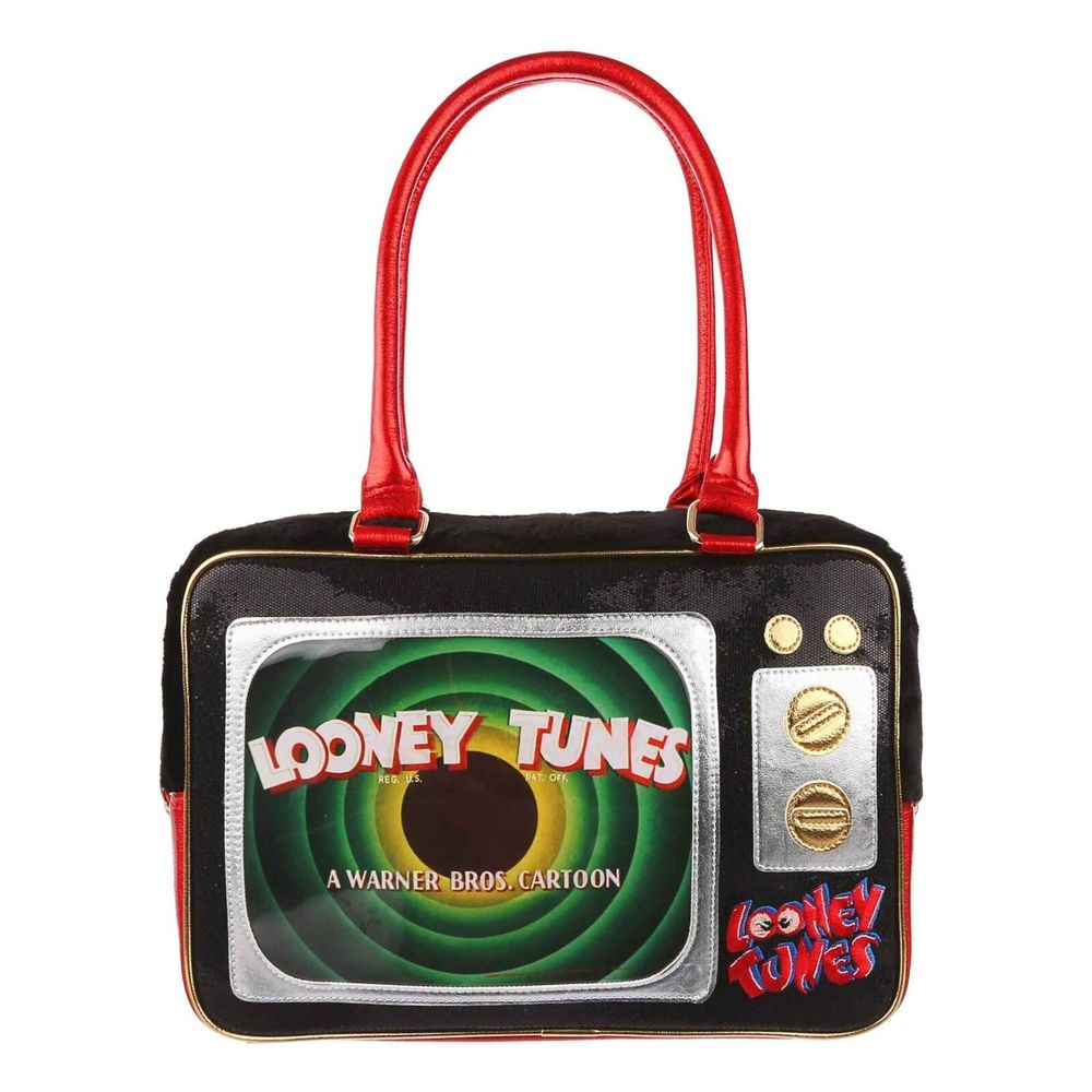 Irregular Choice Bag Looney Tunes Tune In Screen TV Handbag NEW